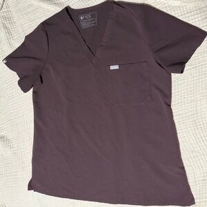 FIGS, Espresso, Catarina™ - One-Pocket Scrub Top, Large